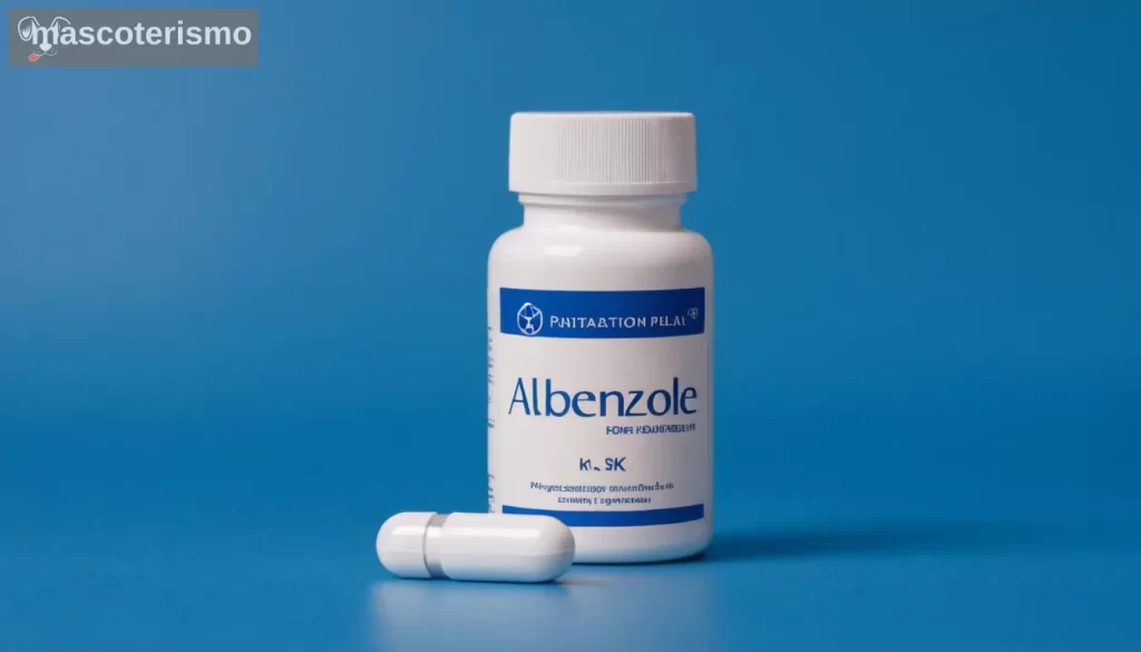 - tableta Albendazole para el tratamiento canino