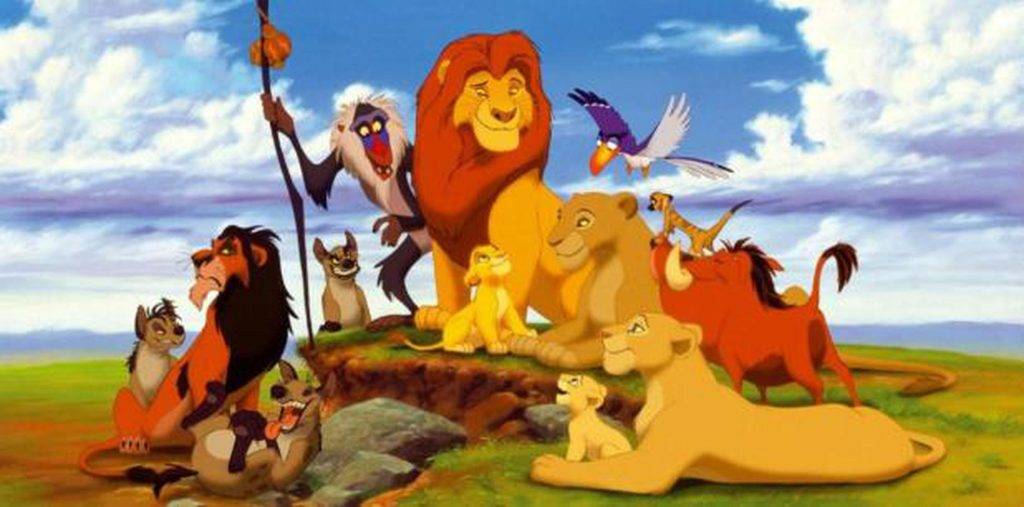 animales del rey leon 1 - Cómo se llaman los animales en la película El Rey León