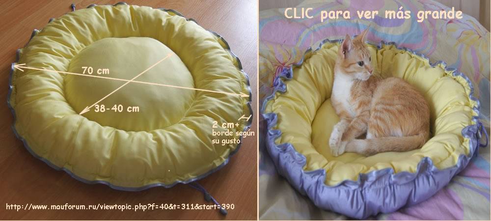 como hacer cama para gatos - Cómo hacer una cama rústica para gatos en casa