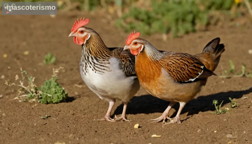 - Un rebaño colorido y diverso de Gallinas Frentislas (Quails)