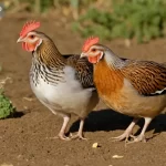 Gallinas Frizzle: características y alimentación